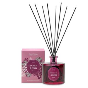 Uve Dolci e Legno di Cedro | Diffusore con bastoncini