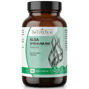 Alga Spirulina Bio Naturetica – Spirulina Platensis Biologica – 90 Capsule Vegetali