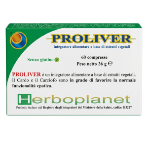 Proliver Herboplanet – Cardo Mariano e Carciofo – 60 Compresse