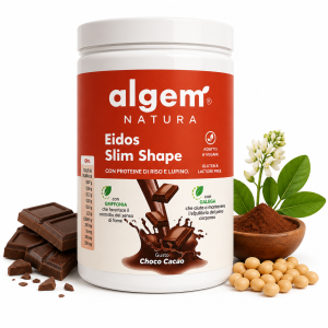 Algem Natura Eidos Slim Shape Choco Cacao – Preparato Proteico per il Controllo del Peso